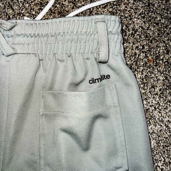 Adidas baseball pants soft grey size small - Picture 3 of 4